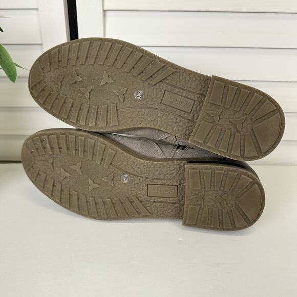 Earth Jeno Round Toe Casual Booties Taupe Ankle Boots Comfort Shoe Size 8.5 M - Picture 7 of 10